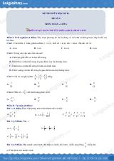 Đề thi giữa kì 2 Toán 6 - Đề số 5 - Chân trời sáng tạo
